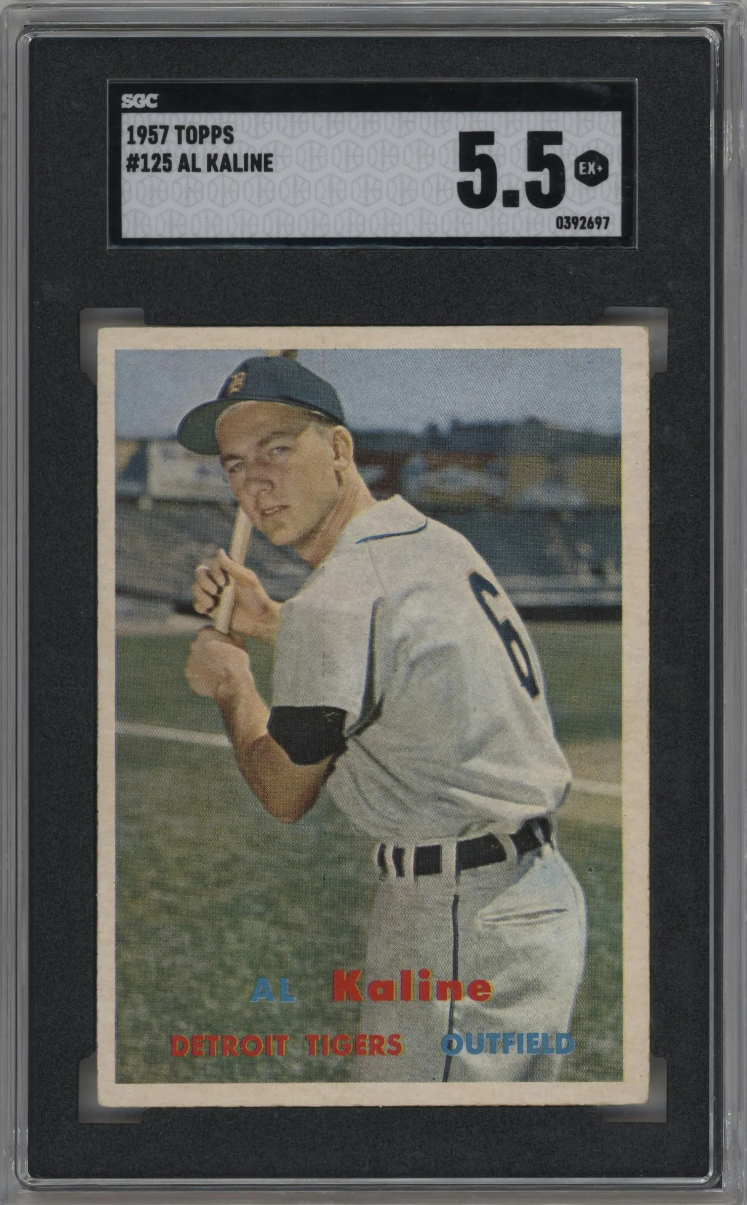 1957 Topps Al Kaline #125 SGC 5.5