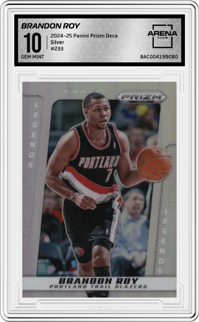 2024 Panini Prizm Deca Brandon Roy Silver #233 ARENA CLUB 10