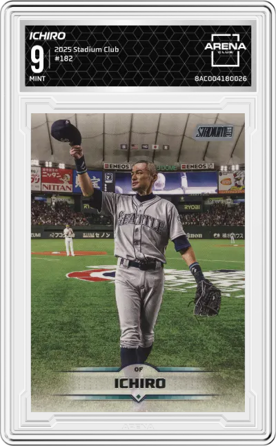 2025 Stadium Club Ichiro #182 ARENA CLUB 9