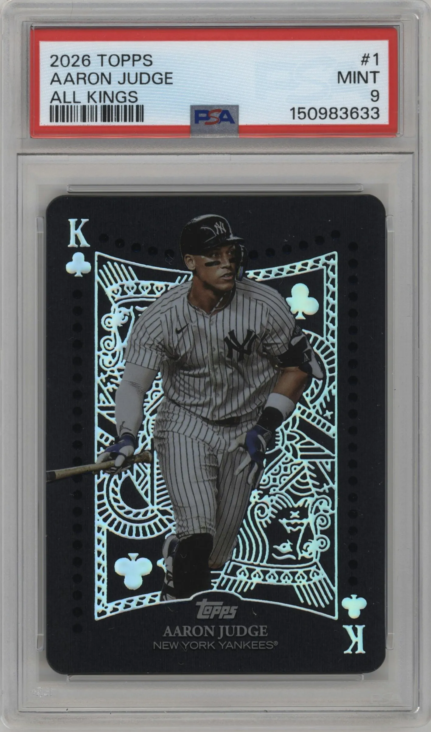 2026 Topps All Kings Aaron Judge #AK-1 PSA 9