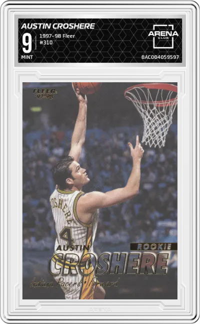 1997 Fleer Austin Croshere #310 ARENA CLUB 9