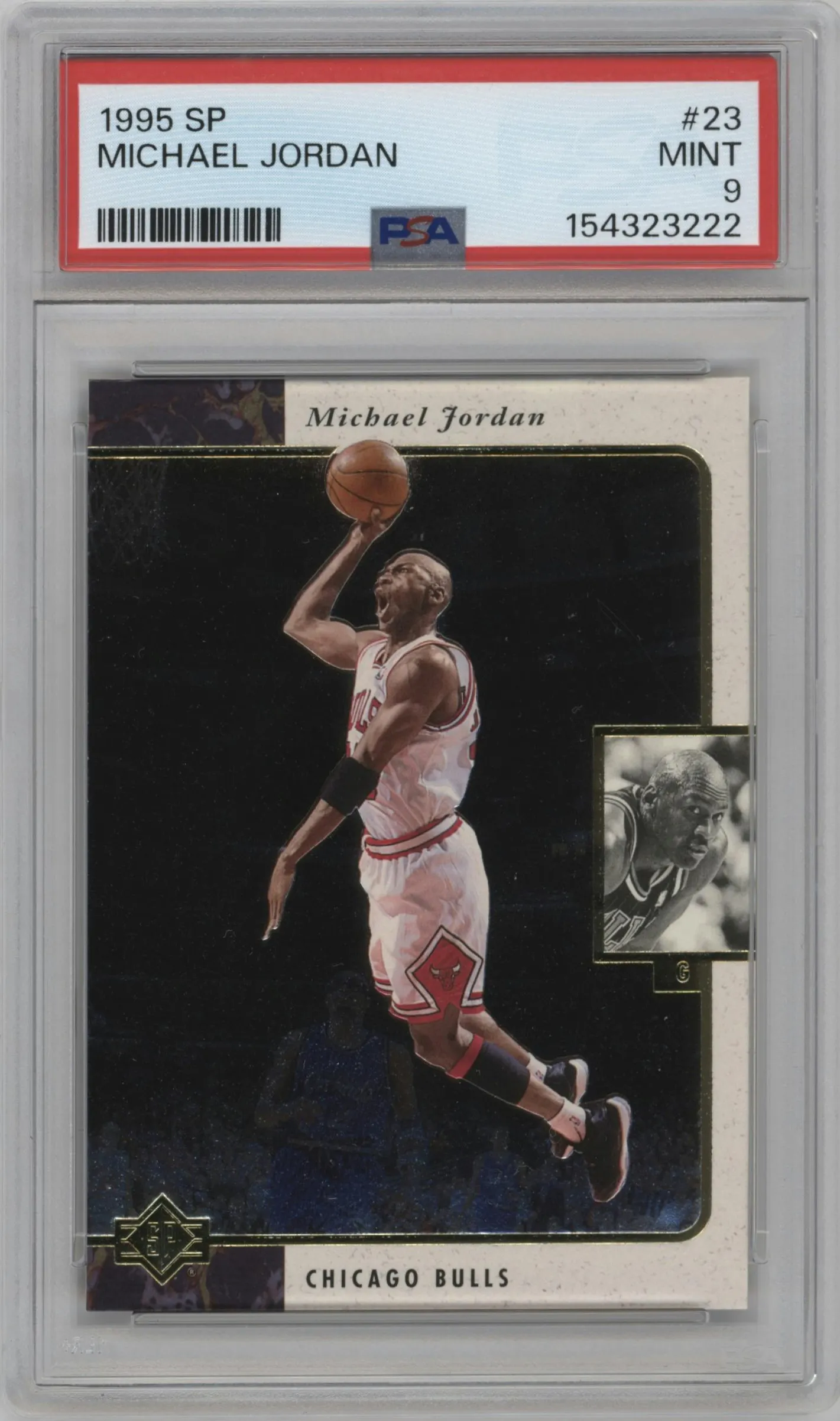 1995 SP Michael Jordan #23 PSA 9