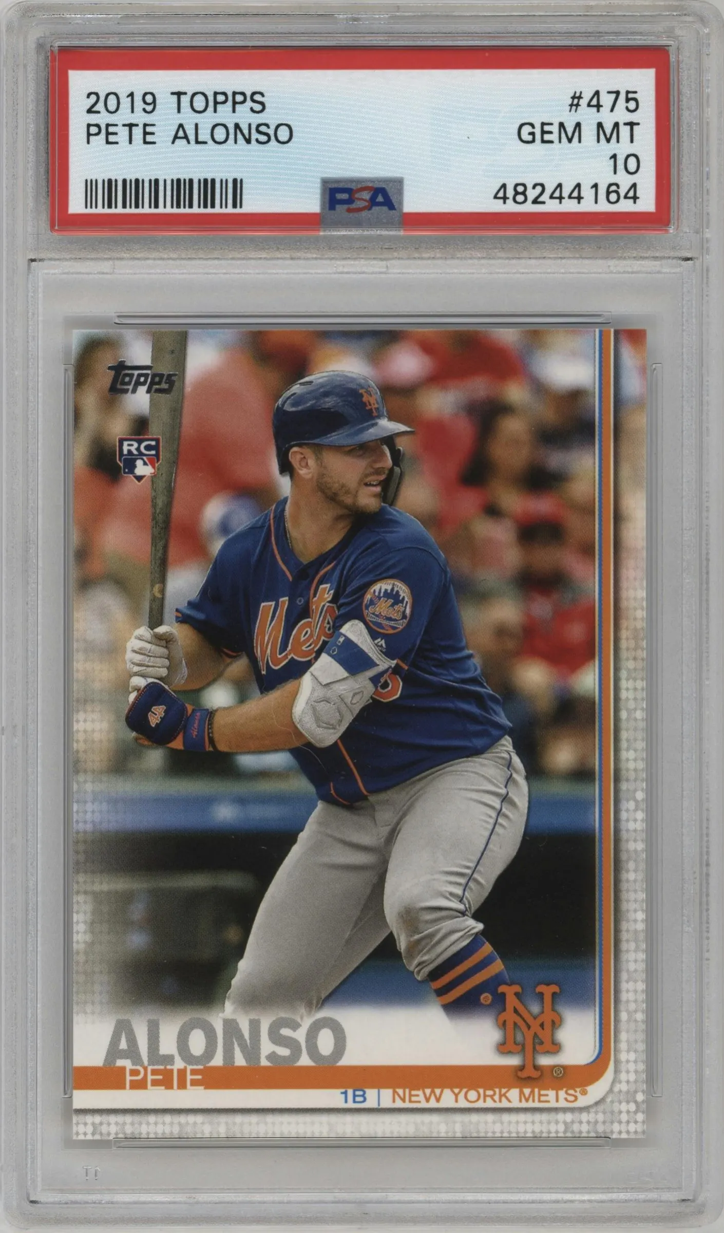 2019 Topps Series 2 Pete Alonso #475 PSA 10