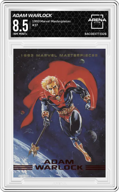 1993 SkyBox Marvel Masterpieces Adam Warlock ARENA CLUB 8.5