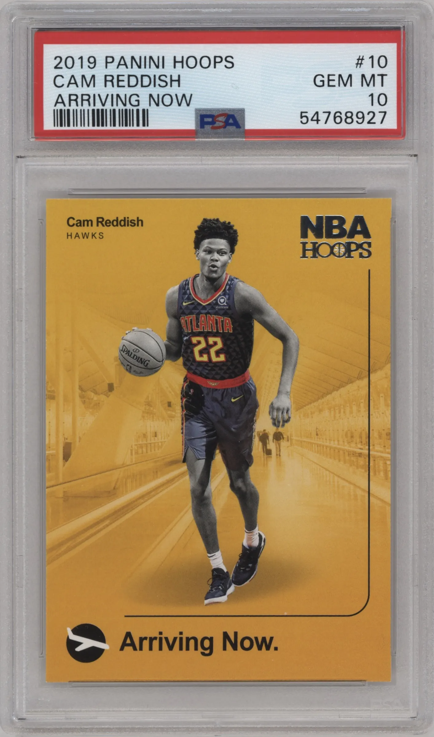 2019 Panini NBA Hoops Arriving Now Cam Reddish #10 PSA 10