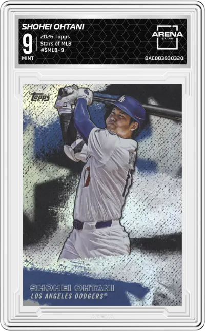 2026 Topps Stars of MLB Shohei Ohtani #SMLB-9 ARENA CLUB 9