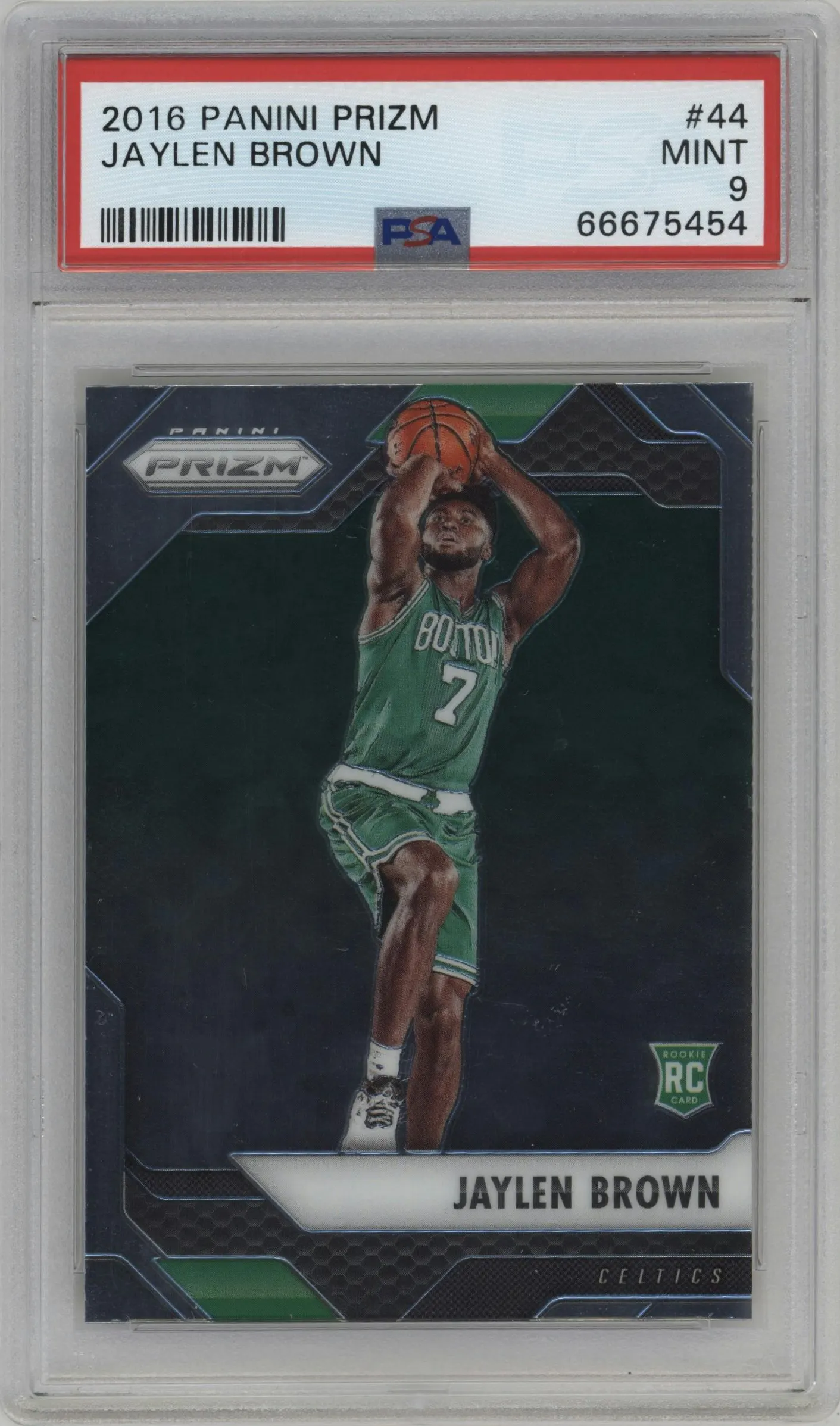 2016 Panini Prizm Jaylen Brown #44 PSA 9