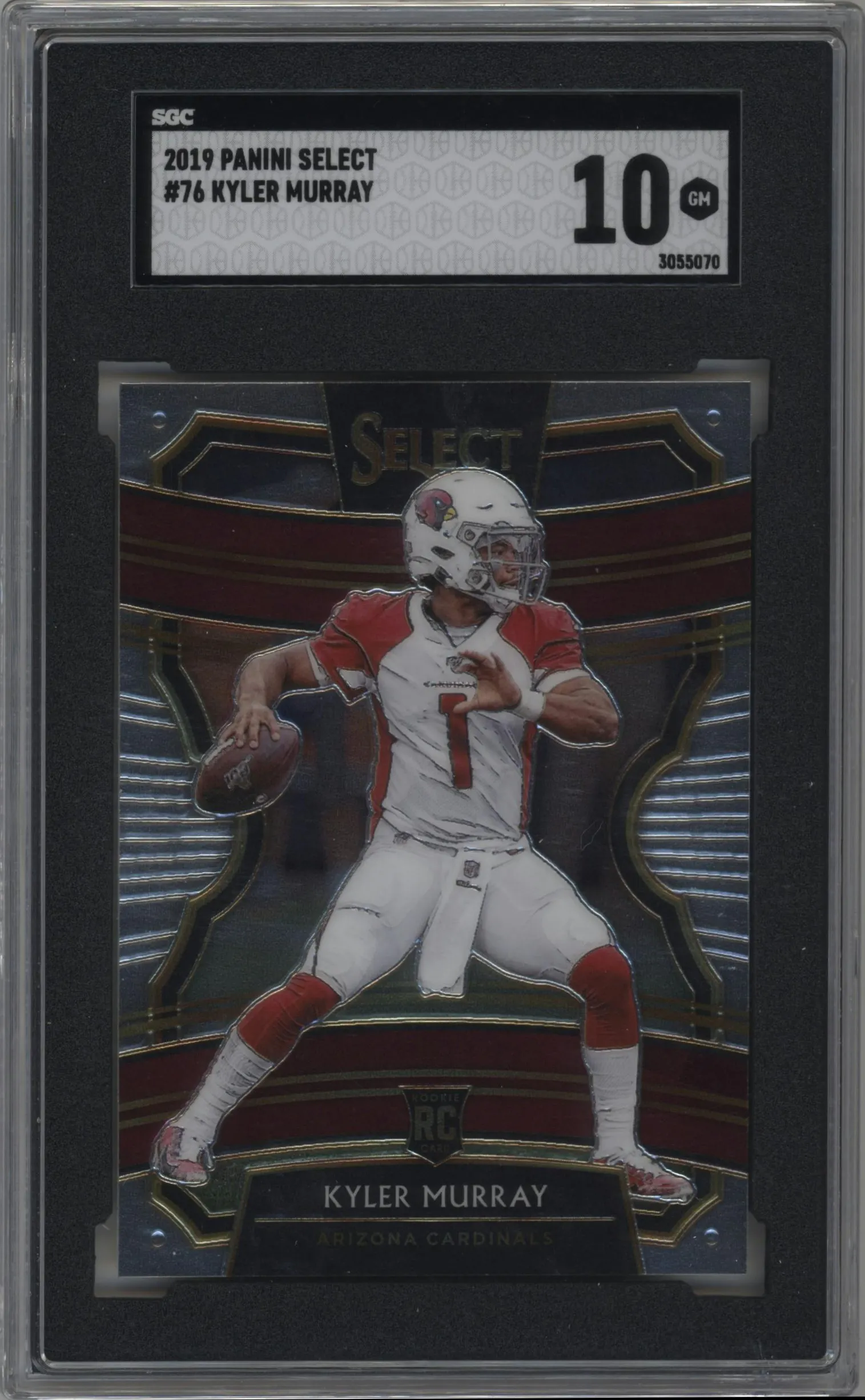 2019 Panini Select Kyler Murray #76 SGC 10