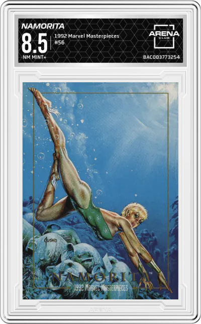 1992 SkyBox Marvel Masterpieces Namorita ARENA CLUB 8.5
