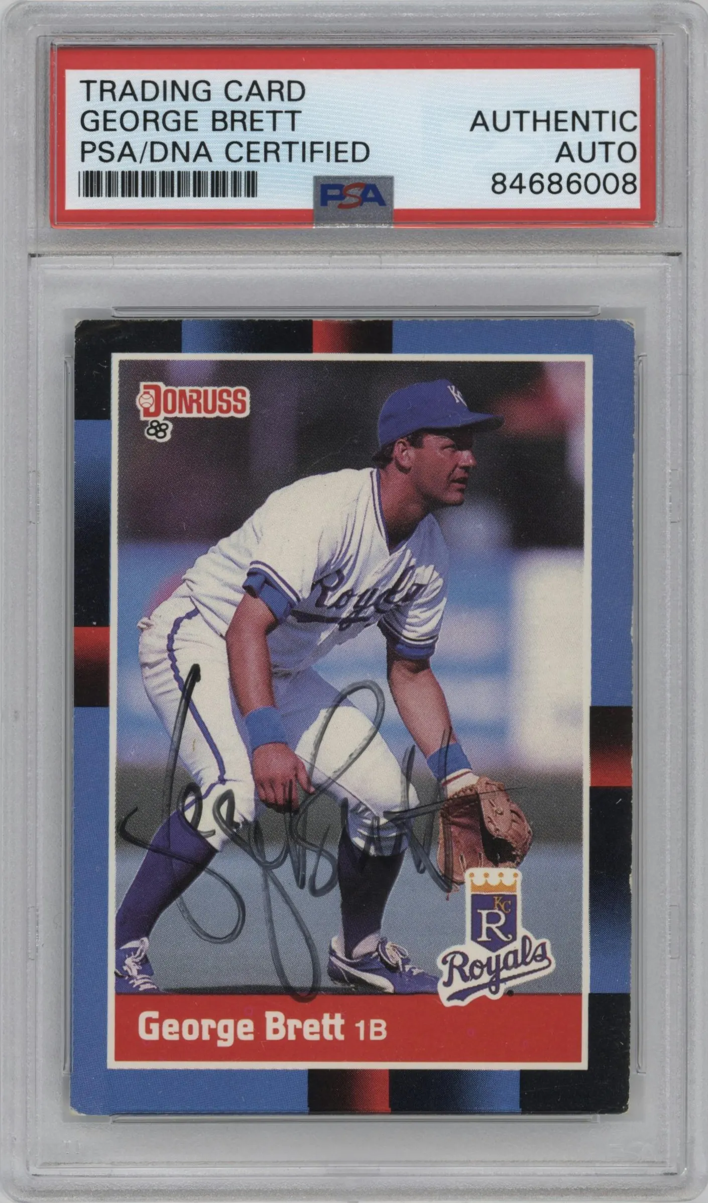 1988 Donruss George Brett PSA AUTHENTIC PSA