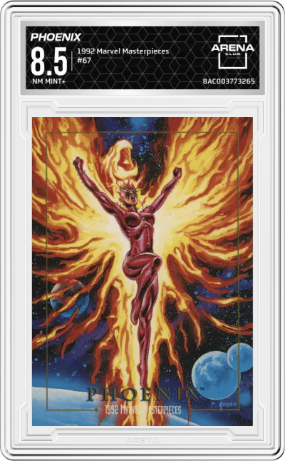 1992 SkyBox Marvel Masterpieces Phoenix #67 ARENA CLUB 8.5