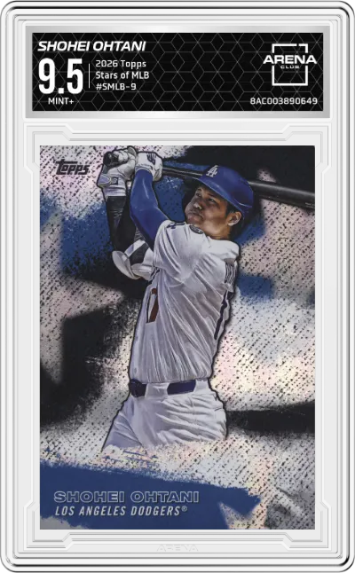2026 Topps Stars of MLB Shohei Ohtani #SMLB-9 ARENA CLUB 9.5