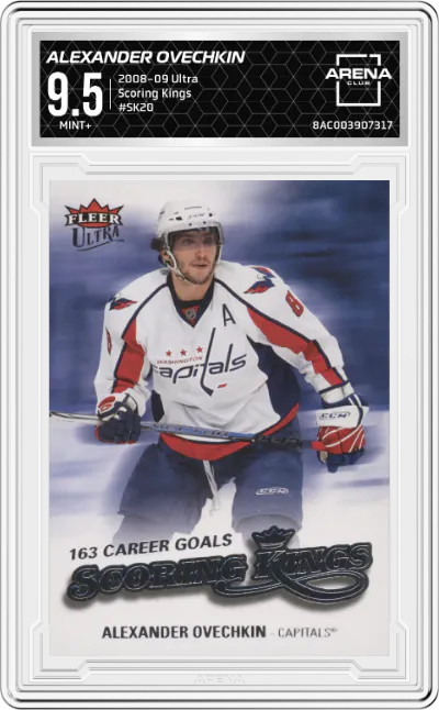 2008 Ultra Scoring Kings Alexander Ovechkin ARENA CLUB 9.5