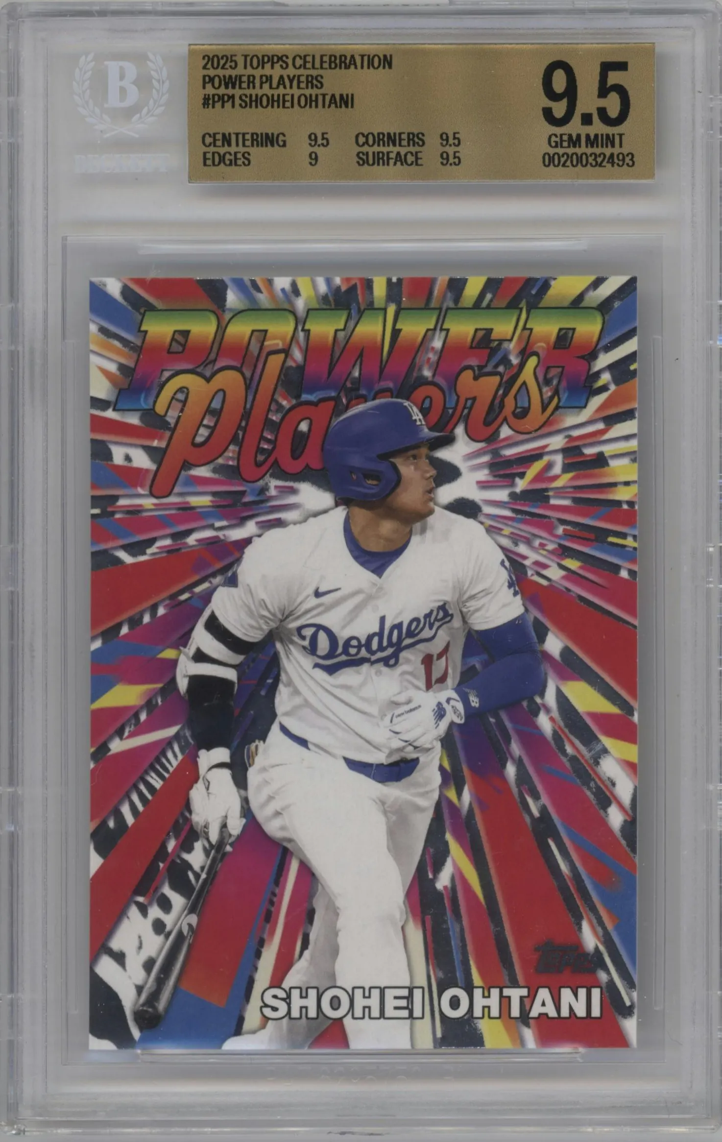 2025 Topps Power Players Shohei Ohtani BGS 9.5