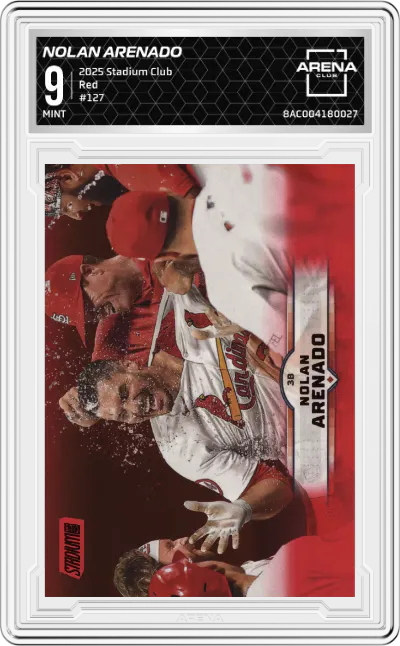 2025 Stadium Club Nolan Arenado Red #127 ARENA CLUB 9