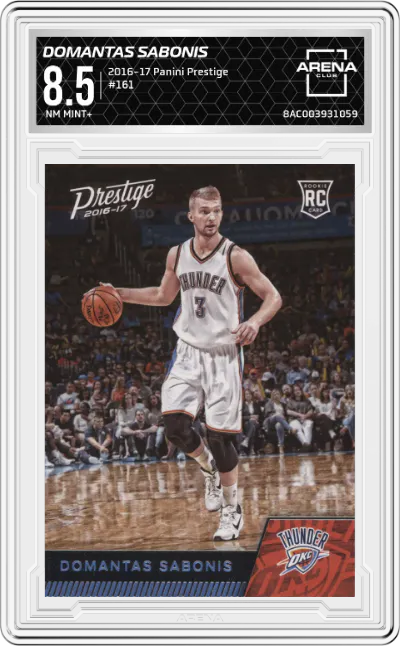 2016 Panini Prestige Domantas Sabonis ARENA CLUB 8.5