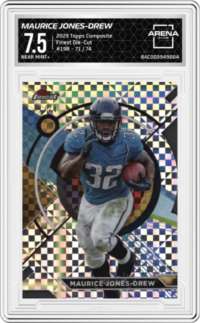 2023 Topps Composite Finest Maurice Jones-Drew Die-Cut #198 ARENA CLUB 7.5
