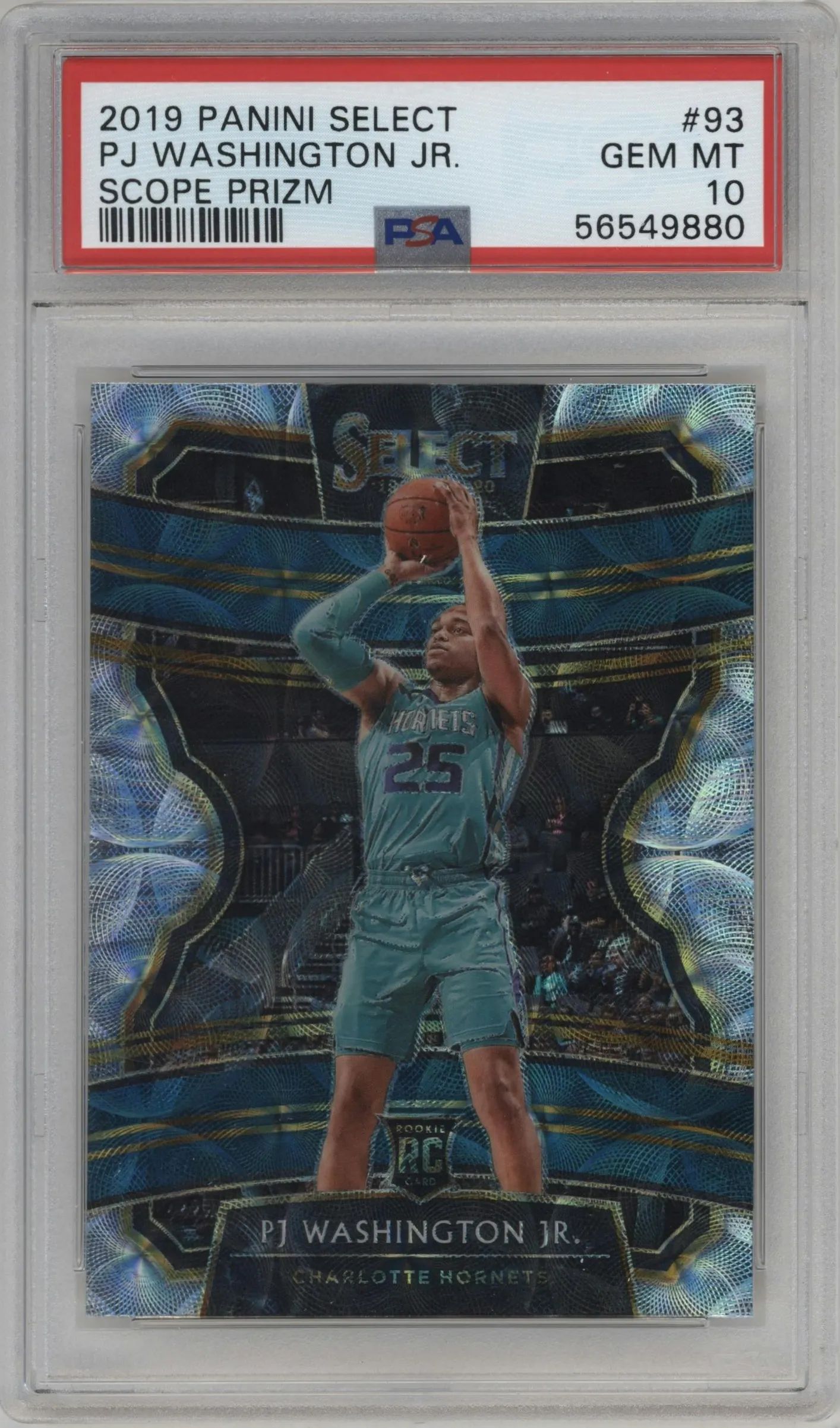 2019 Panini Select PJ Washington Jr. Scope #93 PSA 10