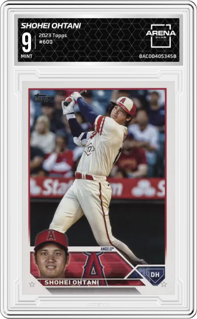 2023 Topps Series 2 Shohei Ohtani #600 ARENA CLUB 9