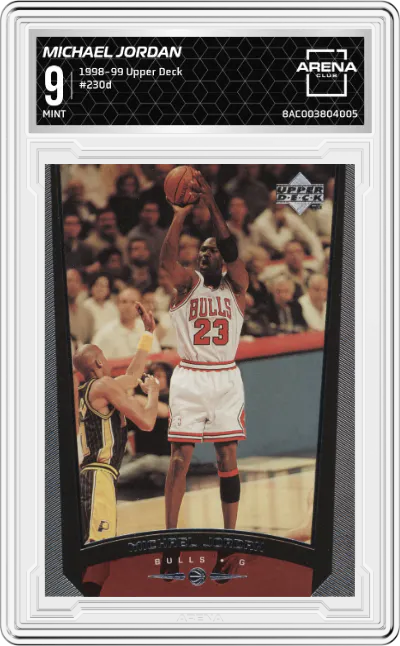 1998 Upper Deck Michael Jordan #230d ARENA CLUB 9