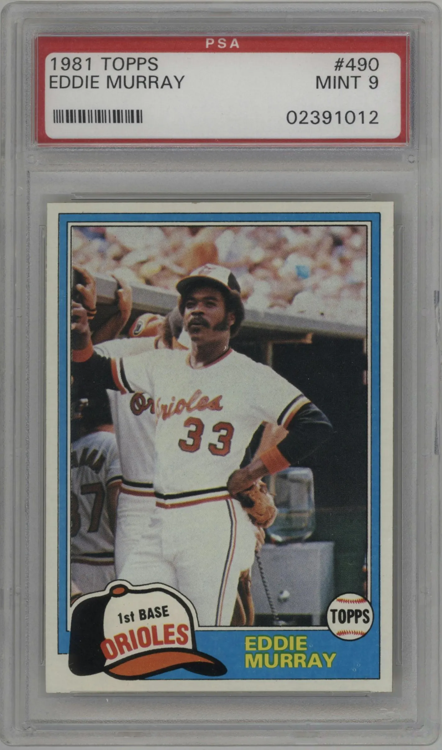 1981 Topps Eddie Murray PSA 9