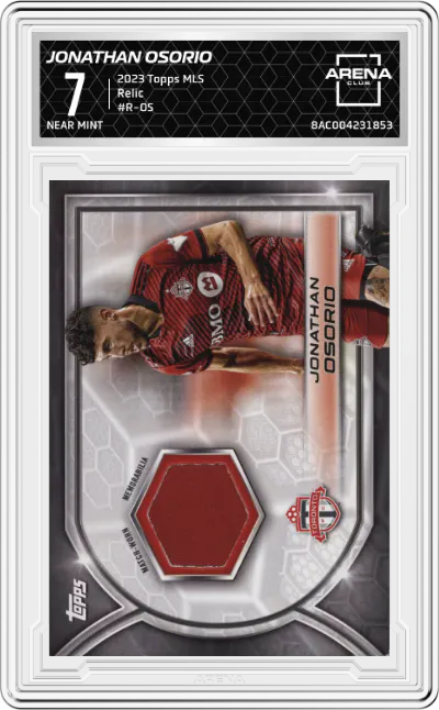 2023 Topps MLS Relic Jonathan Osorio #R-OS ARENA CLUB 7