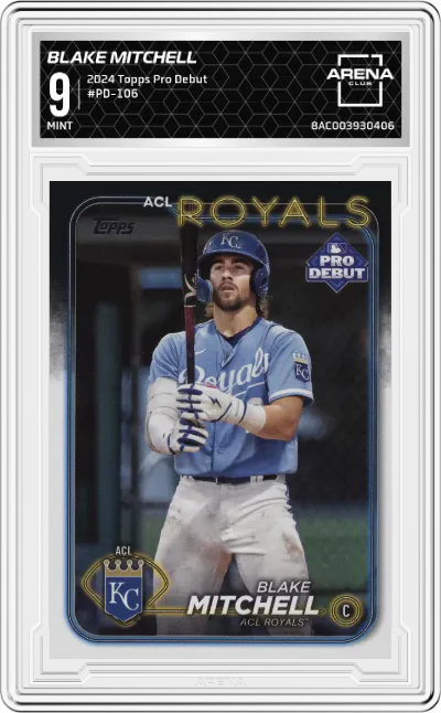 2024 Topps Pro Debut Blake Mitchell #PD-106 ARENA CLUB 9