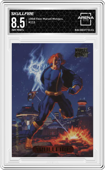 1994 Fleer Marvel Masterpieces Skullfire ARENA CLUB 8.5