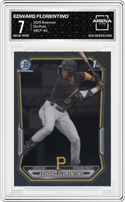 2026 Bowman Chr.Pros. Edward Florentino #BCP-82 ARENA CLUB 7