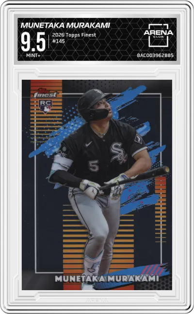 2026 Topps Finest Munetaka Murakami #145 ARENA CLUB 9.5