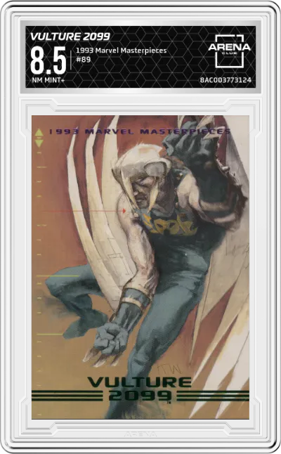 1993 SkyBox Marvel Masterpieces Vulture 2099 #89 ARENA CLUB 8.5