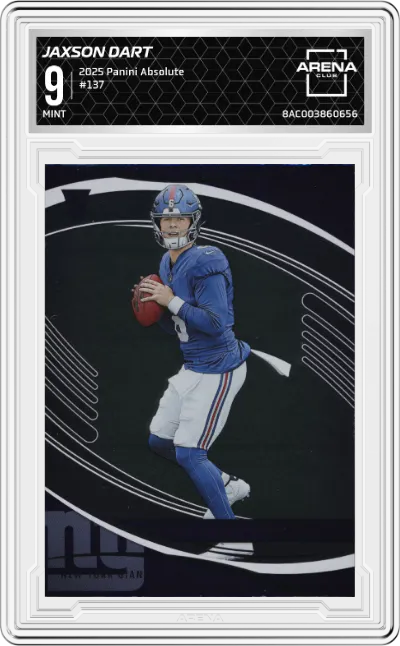 2025 Panini Absolute Jaxson Dart ARENA CLUB 9