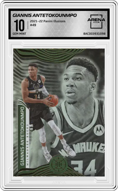 2021 Panini Illusions Giannis Antetokounmpo ARENA CLUB 10