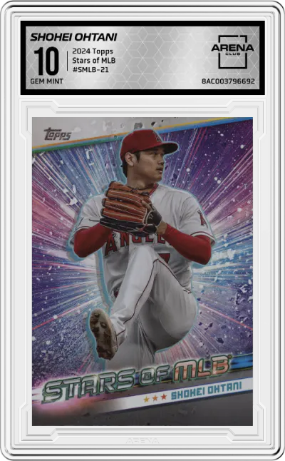 2024 Topps Stars of MLB Shohei Ohtani #SMLB-21 ARENA CLUB 10