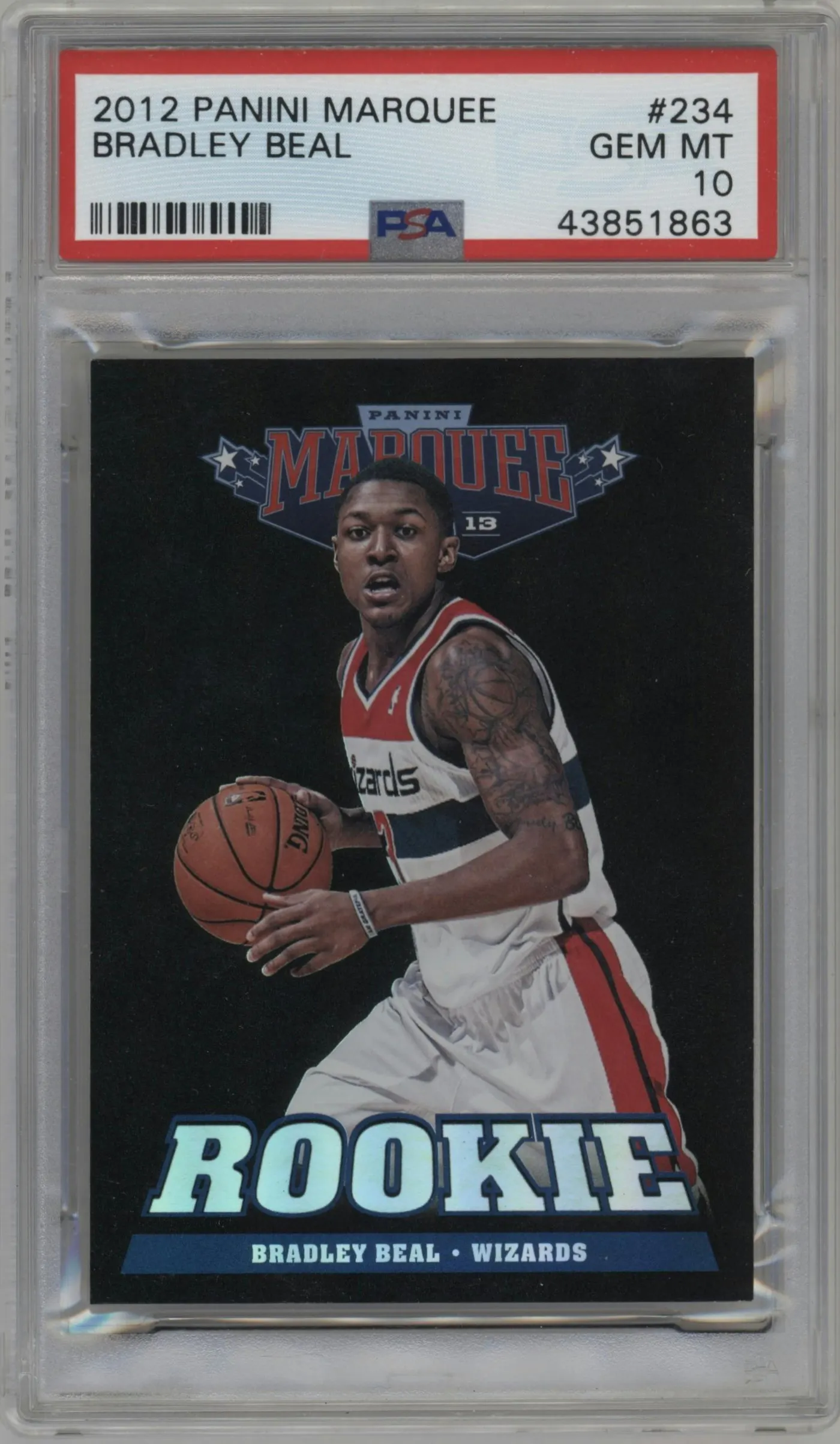 2012 Panini Marquee Bradley Beal #234 PSA 10