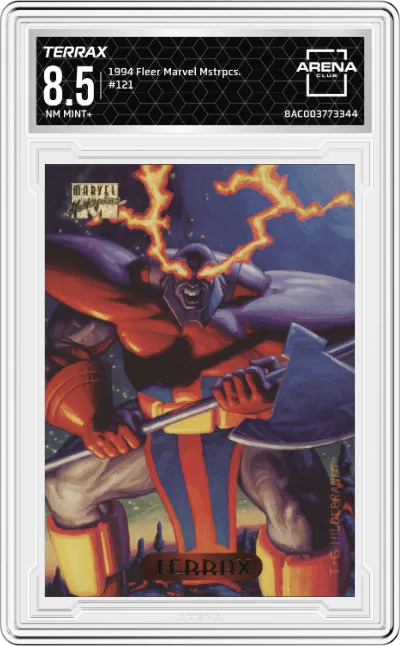 1994 Fleer Marvel Masterpieces Terrax ARENA CLUB 8.5