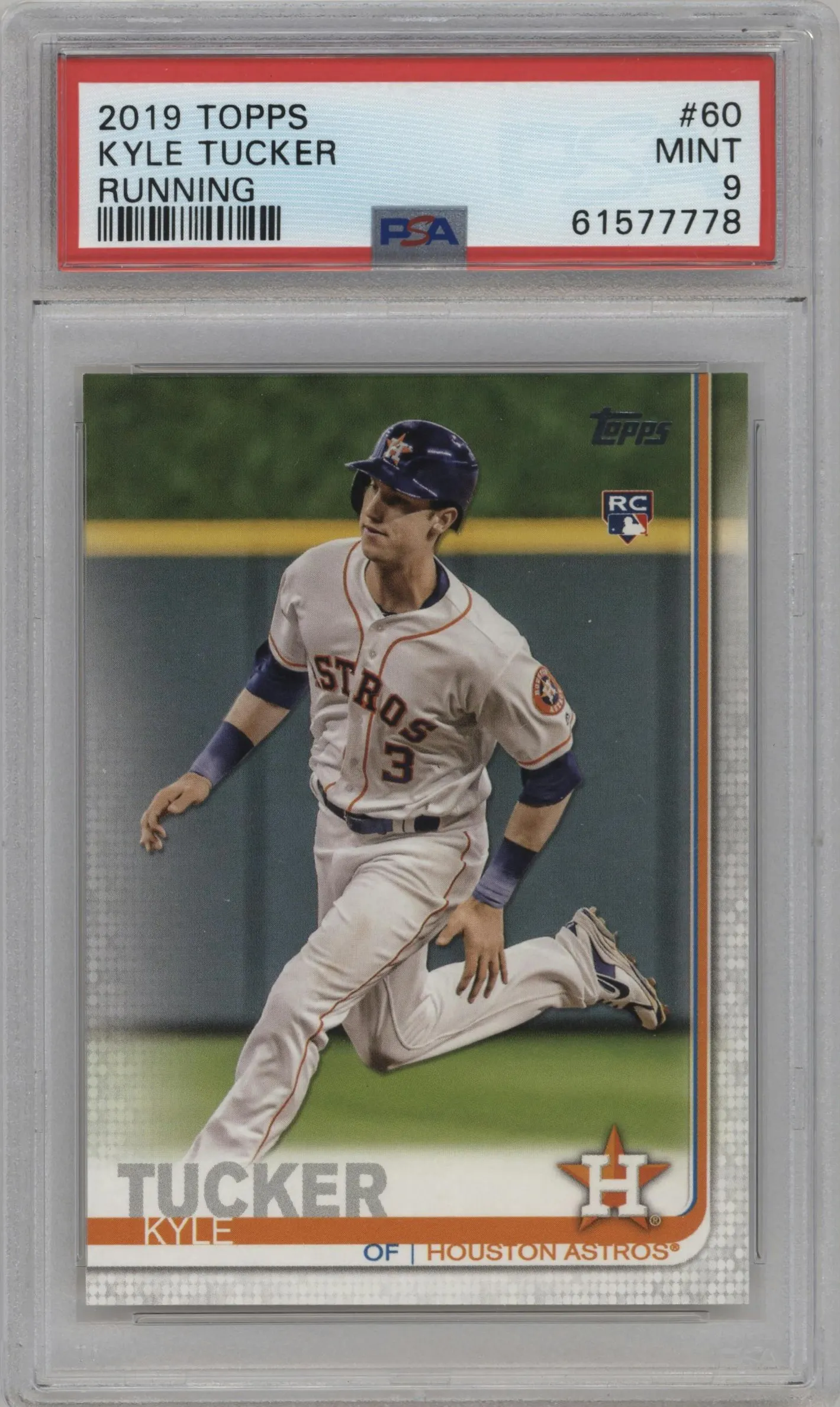 2019 Topps Series 1 Kyle Tucker PSA 9