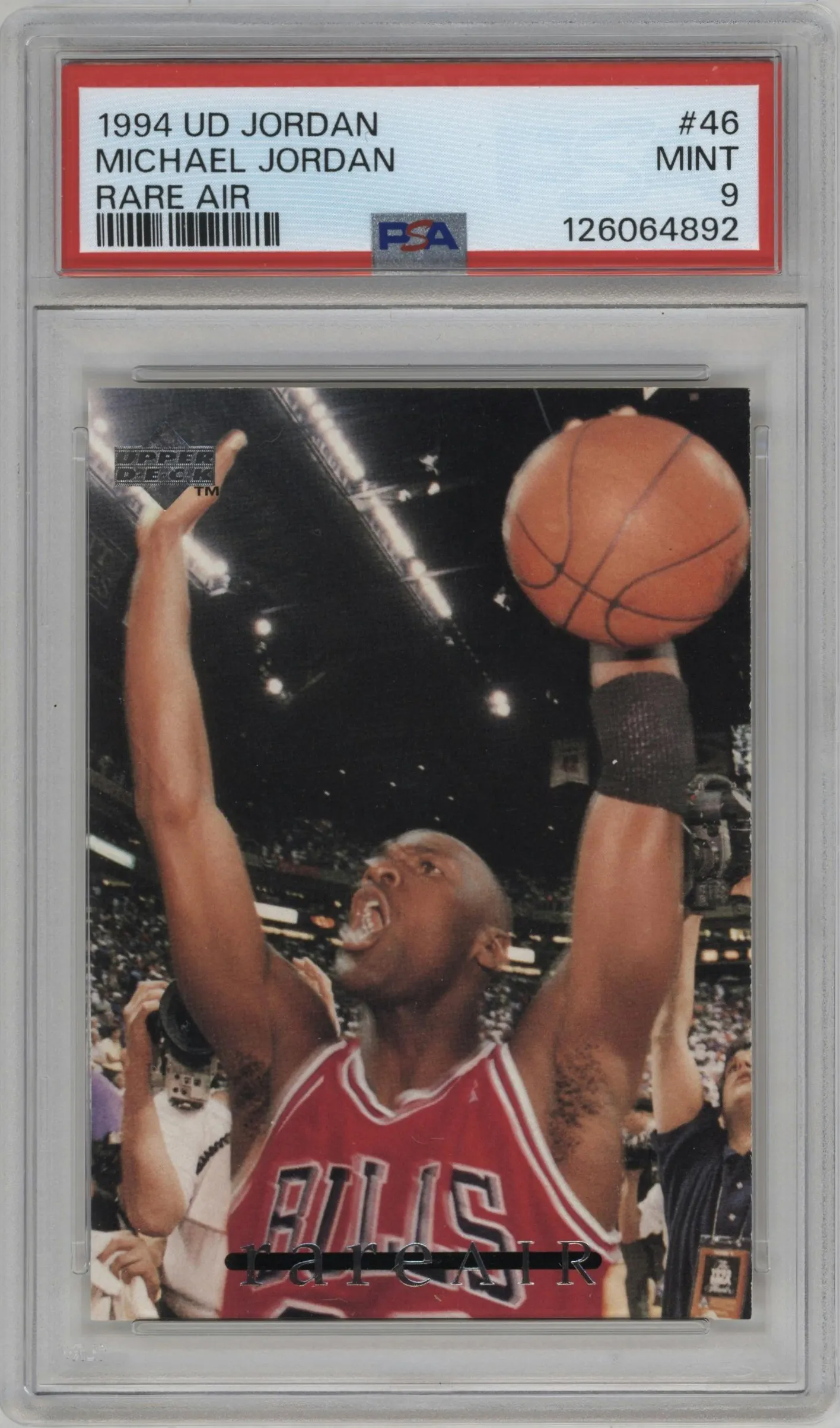 1994 Upper Deck Jordan Rare Air Michael Jordan #46 PSA 9