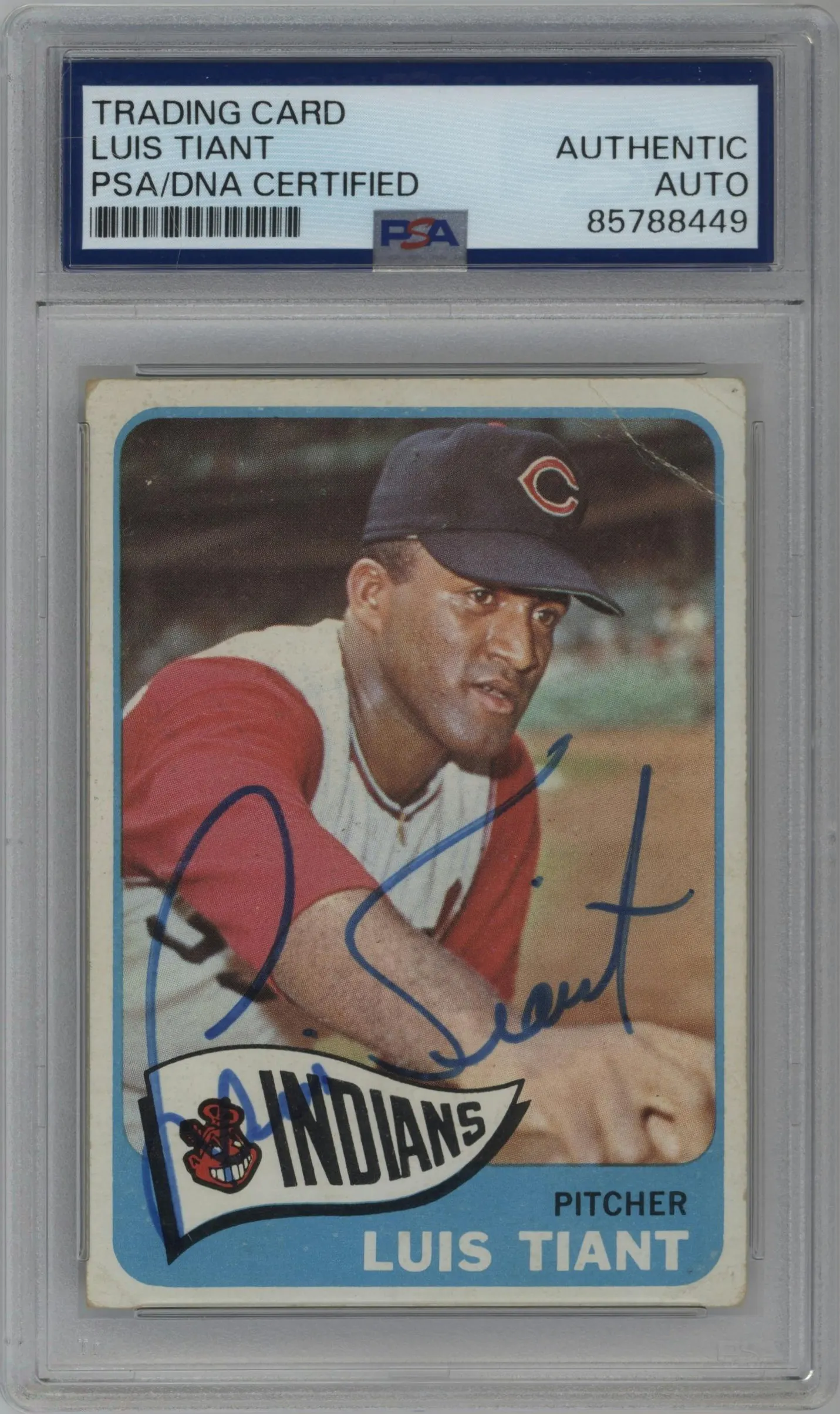 1965 Topps Luis Tiant PSA AUTHENTIC PSA