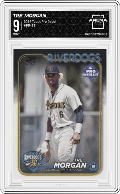 2024 Topps Pro Debut Tre' Morgan ARENA CLUB 9