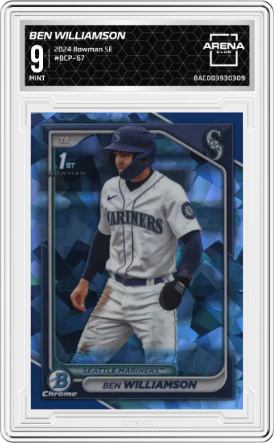 2024 Bowman Sapphire Edition Ben Williamson ARENA CLUB 9