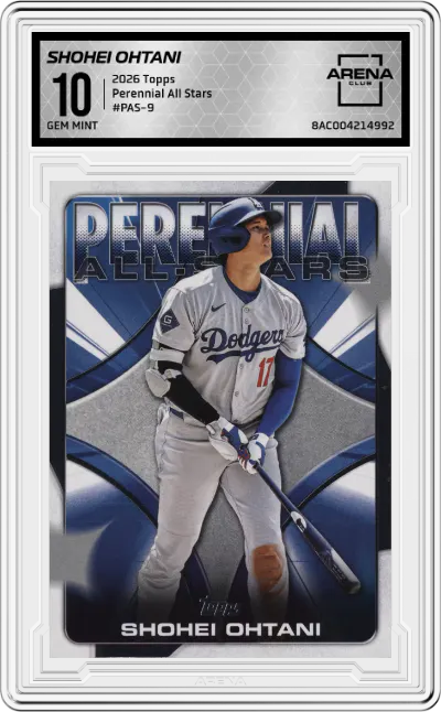 2026 Topps Perennial All Stars Shohei Ohtani #PAS-9 ARENA CLUB 10