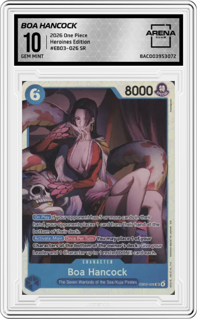 2026 One Piece Heroines Edition Boa Hancock ARENA CLUB 10