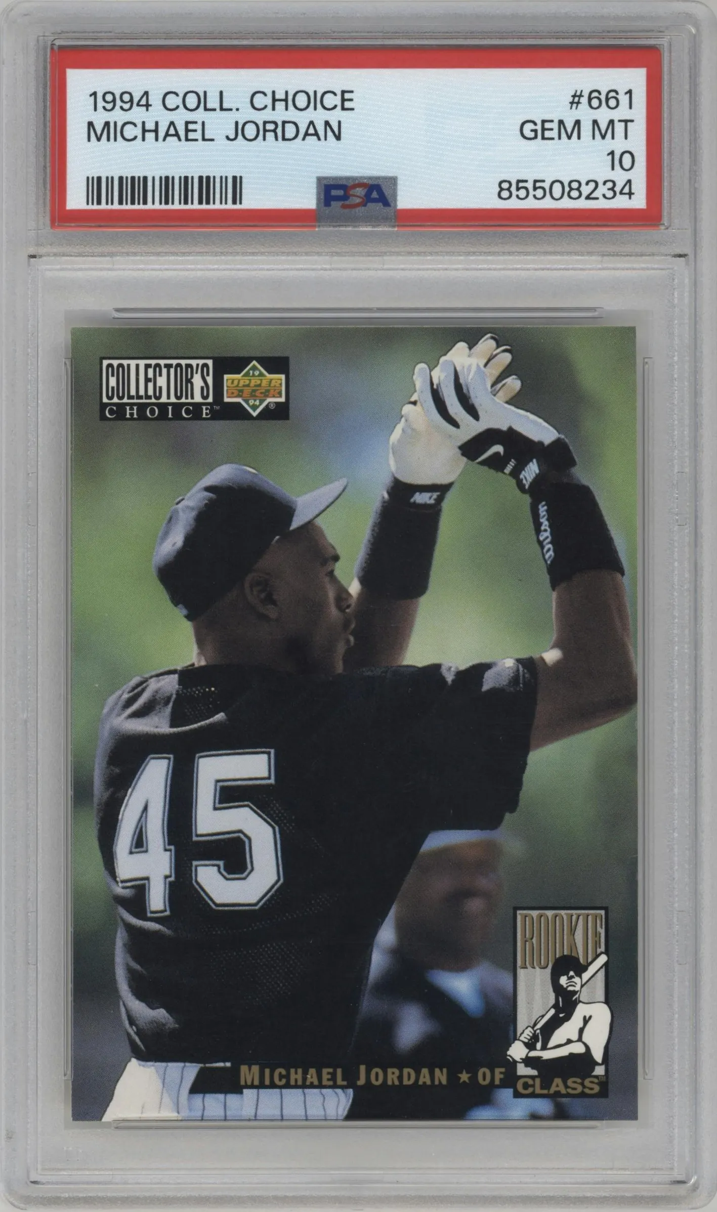 1994 Upper Deck Collector’s Choice Michael Jordan #661 PSA 10