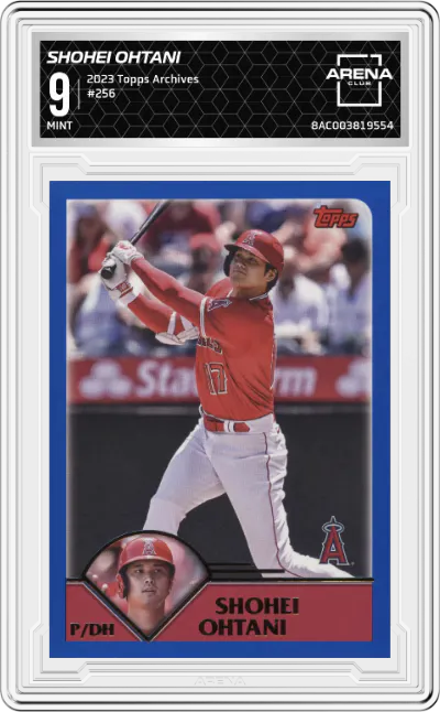 2023 Topps Archives Shohei Ohtani #256 ARENA CLUB 9