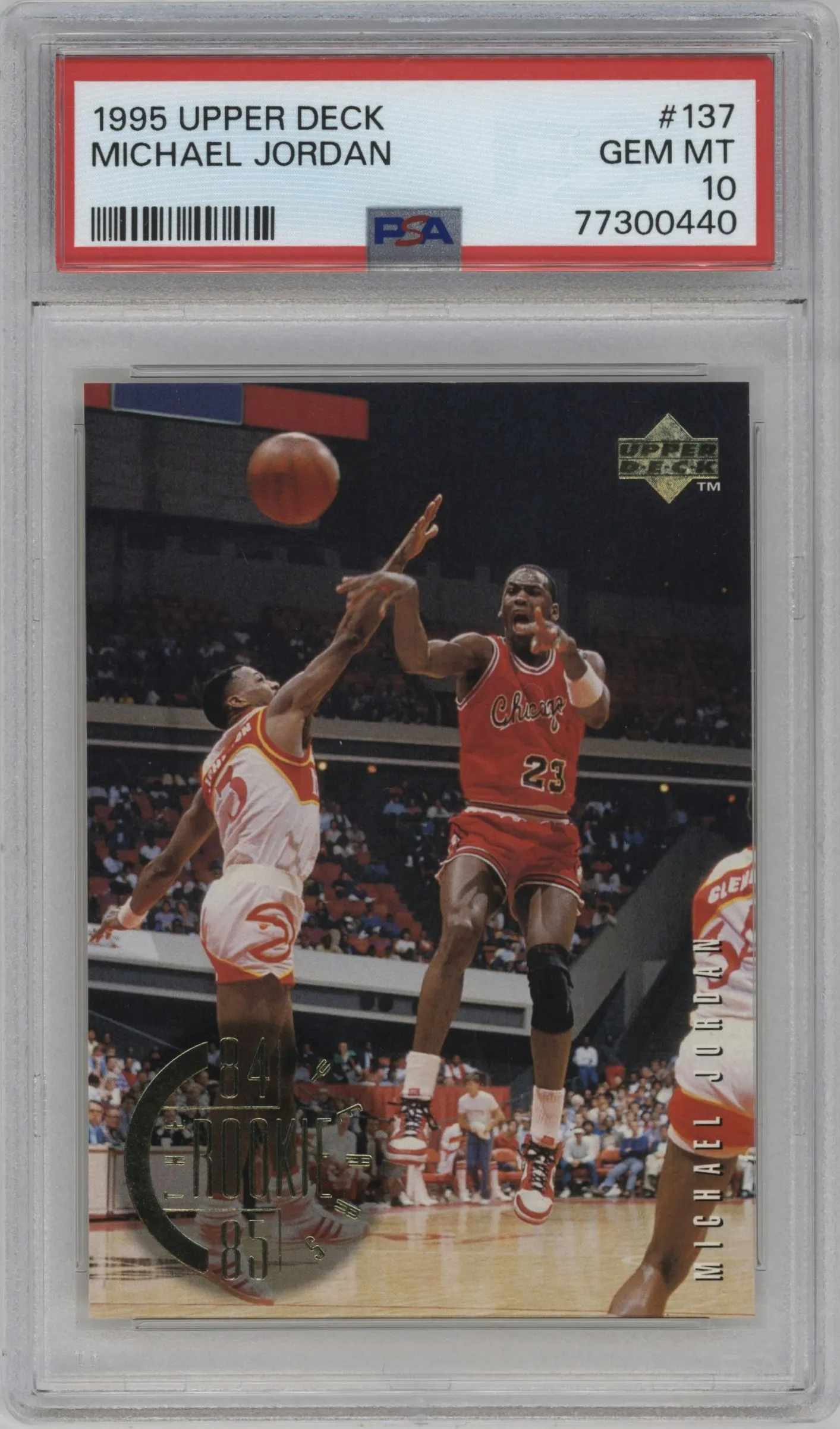 1995 Upper Deck Michael Jordan #137 PSA 10
