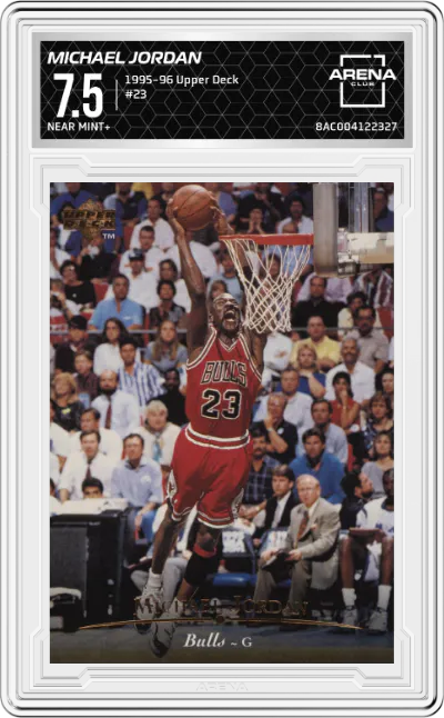 1995 Upper Deck Michael Jordan #23 ARENA CLUB 7.5