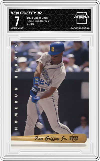 1993 Upper Deck Home Run Heroes Ken Griffey Jr. #HR9 ARENA CLUB 7