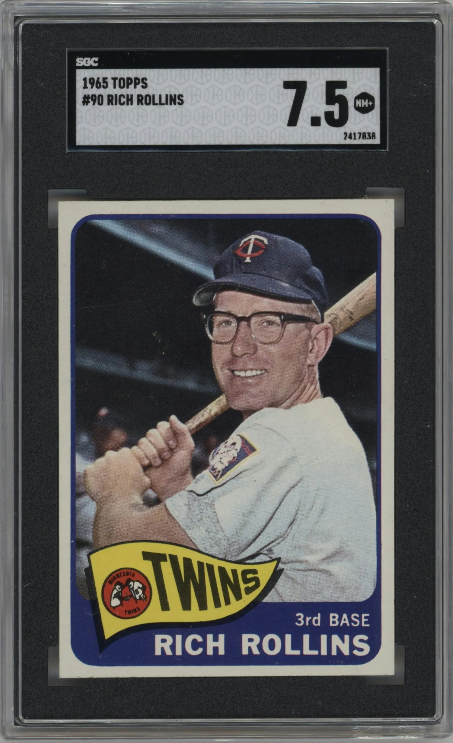 1965 Topps Rich Rollins SGC 7.5