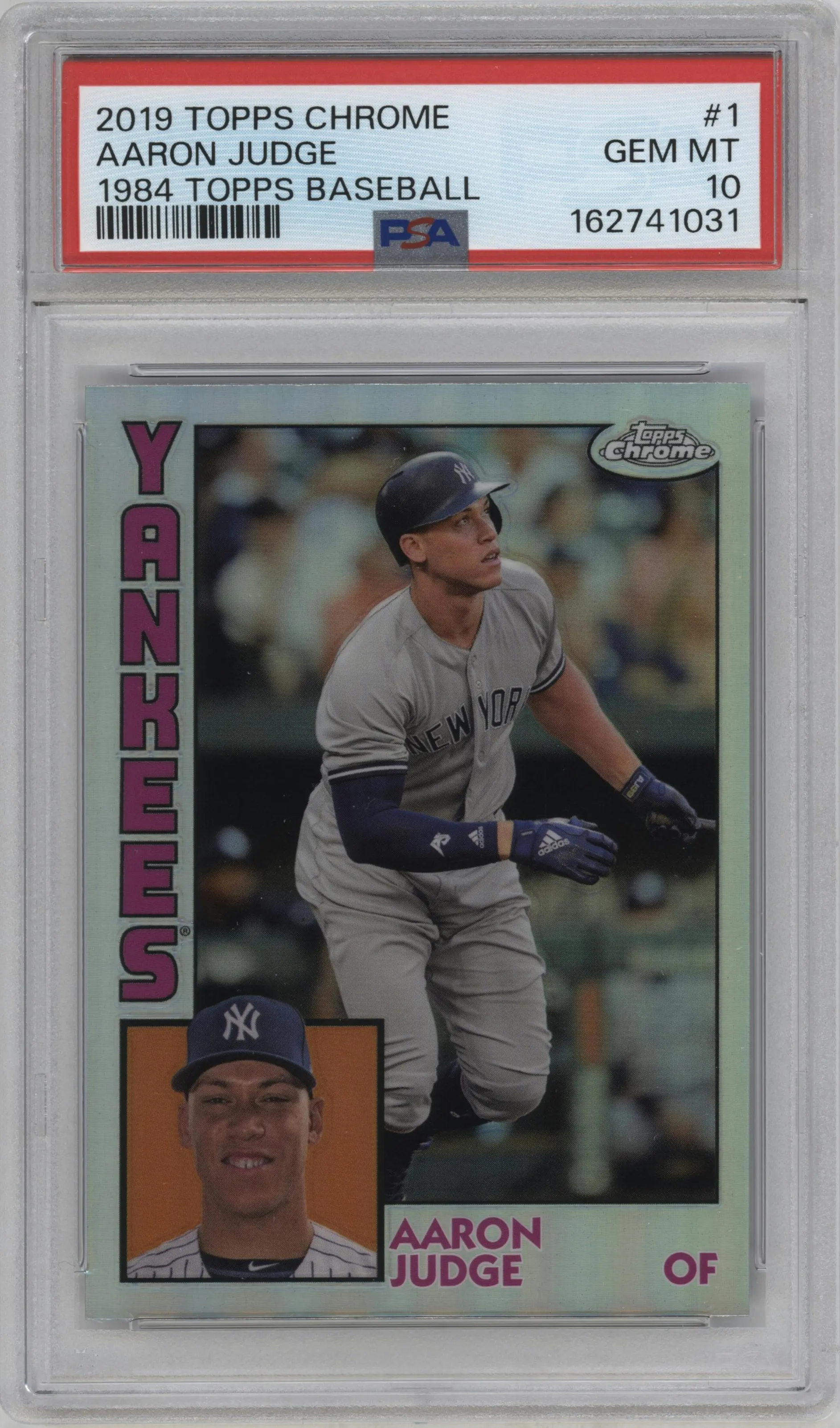 2019 Topps Chrome 1984 Topps Aaron Judge #84TC-1 PSA 10